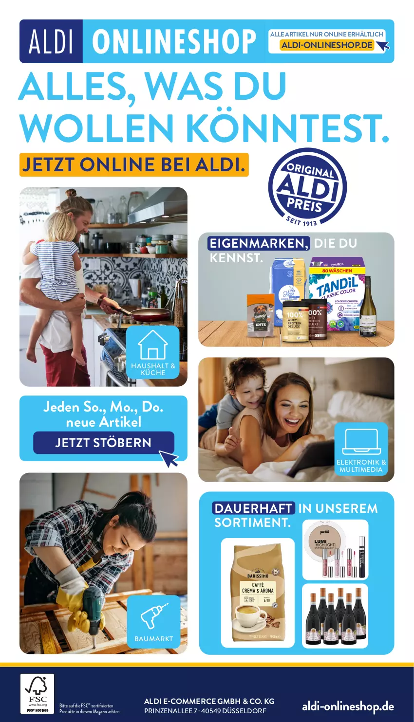 Aktueller Prospekt Aldi Nord - Von Montag - von 12.02 bis 17.02.2024 - strona 31 - produkty: aldi, auer, Bau, Elektro, küche, magazin, Ti, wolle