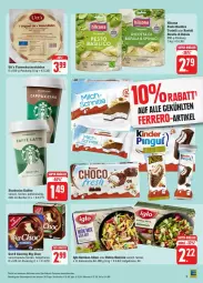 Gazetka promocyjna Edeka - Prospekte - Gazetka - ważna od 01.06 do 01.06.2024 - strona 15 - produkty: basilico, Becher, Big Choc, coupon, coupons, di bufala, eis, ente, flammkuchen, hilcona, iglo, kaffee, kuchen, lamm, mac, pesto, rabatt-coupon, rahm-gemüse, ravioli, reis, ricotta, rum, starbucks, Ti, torte, Yo, ZTE