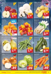 Gazetka promocyjna Netto Marken-Discount - Filial Angebote - Gazetka - ważna od 31.12 do 31.12.2021 - strona 5 - produkty: angebot, asti, beutel, Birnen, bohne, bohnen, Buschbohnen, champignon, champignons, cherrytomaten, eis, eisbergsalat, kartoffel, kartoffeln, LG, mandarine, mandarinen, möhren, pfanni, sac, salat, Schal, Schale, spargel, speisekartoffeln, speisemöhren, Ti, tomate, tomaten, ZTE, zucchini, zwiebel