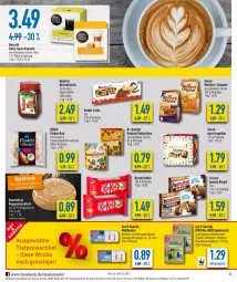 Gazetka promocyjna Diska - Prospekte - Gazetka - ważna od 20.08 do 20.08.2022 - strona 6 - produkty: aktionspreis, auer, aufstrich, Bau, Bauer, beutel, bio, brot, brotaufstrich, deka, dolce gusto, eis, ferrero, gin, hanuta, Kinder, kitkat, merci, müllbeutel, nescafe, Nudossi, nuss, ohne palmöl, papier, reis, riegel, sesam, Stier, storck, Ti, werther's, ZTE
