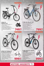 Gazetka promocyjna Selgros - Nonfood - Gazetka - ważna od 05.04 do 05.04.2023 - strona 19 - produkty: acer, akku, angebot, angebote, Bau, E-Bike, elle, felgen, gabel, Kette, LG, Lithium-Lonen-Akku, nexus, promax, reifen, rücklicht, sattel, Schal, shimano, Sport, telefunken, Ti