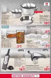 Gazetka promocyjna Selgros - Nonfood - Gazetka - ważna od 05.04 do 05.04.2023 - strona 9 - produkty: aufschnitt, Behälter, braten, braun, Brei, decke, Deckel, edelstahl, eis, fleisch, fleischwaren, karamell, Käse, Kochtopf, küche, Küchen, kühlschrank, Pecorino, pfanne, Reinigung, sandwich, Schrank, spülmaschinen, stielkasserolle, Ti, topf, trommel