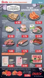 Gazetka promocyjna Famila - Prospekte - Gazetka - ważna od 13.08 do 13.08.2022 - strona 6 - produkty: ananas, antipasti, asti, auer, aufschnitt, aus dem kühlregal, axe, Bau, Bauer, braten, bratenaufschnitt, bratwurst, brot, buch, burger, creme, eintopf, eis, elle, fleisch, fleischkäse, Geflügel, geflügelsalat, gewürz, gin, grill, grillhähnchen, grillhaxe, Haxe, Holz, hühner, Käse, kochschinken, krustenbraten, kühlregal, leine, mac, mandarine, mandarinen, Mett, metten, Mettenden, mettwurst, nerf, Neuburger, nuss, Rauch, regal, rwe, salat, salatcreme, schinken, schinkenwurst, schwein, schweine, schweinemett, snack, snacks, spargel, Speck, Spezi, spinat, südtiroler, tee, teewurst, Ti, tisch, topf, tuc, wein, weine, wurst