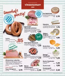 Gazetka promocyjna Aez - Prospekte - Gazetka - ważna od 08.06 do 08.06.2024 - strona 4 - produkty: auer, Bau, Bauer, Bergkäse, bolognese, bratwurst, brie, buch, butter, butterkäse, eis, elle, fleisch, fleischsalat, geback, gewürz, grill, hartkäse, hofgut, Holz, ilag, Käse, küche, leberkäs, LG, lyoner, mac, mais, milch, nudel, nudelsalat, Ofen, reis, rezept, rind, ring, salat, sauce, schinken, schinkenspeck, schnittkäse, schwein, schweine, schweizer hartkäse, Speck, Spezi, spinat, Ti, tisch, weichkäse, wein, weine, wurst, Yo, ZTE, zucker, zuckermais