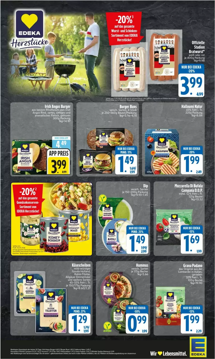 Aktueller Prospekt Edeka - Prospekte - von 11.05 bis 16.05.2026 - strona 2 - produkty: Gemüsekonserve, gin, Konserven, lebensmittel, schinken, tee, Ti, Tilsiter, wurst