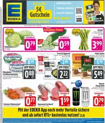 Gazetka promocyjna Edeka - Prospekte - Gazetka - ważna od 16.05 do 16.05.2026 - strona 3 - produkty: auer, Becher, beutel, deka, drink, eis, eisbergsalat, energy drink, fertiggericht, frischkäse, frischkäsezubereitung, frosta, gurke, kaffee, Käse, melitta, monster, Monster Energy, philadelphia, salat, schwein, schweine, spargel, steak, steaks, Ti, wein, weine, wurst, ZTE