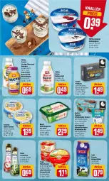 Gazetka promocyjna Rewe - Prospekte - Gazetka - ważna od 19.06 do 19.06.2022 - strona 9 - produkty: aufstrich, becel, brot, brotaufstrich, butter, buttermilch, creme, dessert, eier, eiersalat, eis, exquisa, fleisch, fleischsalat, frucht, Jaguar, joghur, joghurt, kokos, kokosmilch, mandel, maracuja, milch, Müller, natur, nuss, orange, Popp, quark, quark genus, quark genuss, rahmjoghurt, rama, rama cremefine, Rana, reine buttermilch, salat, schoko, schokolade, schokoladen, Ti, vita, weihenstephan