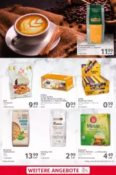 Gazetka promocyjna Selgros - Food - Gazetka - ważna od 15.03 do 15.03.2023 - strona 31 - produkty: beutel, bohne, cantuccini, Cashew, cashewkerne, cin, classico, eis, ente, früchte, jacobs, kakao, karamell, kräuter, lack, mint, minze, natur, reis, schoko, schokolade, tee, teekanne, Ti, tisch, tuc, vanille, ZTE