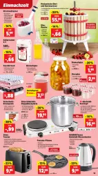 Gazetka promocyjna Thomas Philipps - Gazetka - ważna od 07.06 do 07.06.2025 - strona 13 - produkty: Bau, baumwolle, beere, beeren, Behälter, Brennpaste, brötchen, brötchenaufsatz, decke, Deckel, edelstahl, einmachglas, eis, flasche, früchte, gelierzucker, geschirr, geschirrtuch, Glasdeckel, glasflasche, gourmetmaxx, herdarten, Holz, HP, kirsch, kirsche, kirschen, Kocher, Kochtopf, korb, lack, latte, Lusti, mac, massivholz, messer, obst, pfanne, reis, sandwich, Ti, toast, toaster, topf, tuc, vorteilspreis, wasser, wasserkocher, wolle, zucker