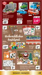 Gazetka promocyjna Netto - Woche 48 - Gazetka - ważna od 03.12 do 03.12.2022 - strona 15 - produkty: auto, Bau, Bleistift, bügel, dell, eis, elle, Geschenkpapier, Holz, Kugel, latte, LG, Mode, papier, perlen, Radiergummi, rwe, Schneekugel, Sport, Ti, tragegriff, Weihnachtsfigur