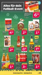 Gazetka promocyjna Netto - Woche 48 - Gazetka - ważna od 03.12 do 03.12.2022 - strona 27 - produkty: ball, bourbon, bourbon whiskey, coca-cola, cola, coppenrath, drink, energy drink, erdnüsse, fanta, fanta oder, feinkost, flasche, Fußball, Gebrannte Erdnüsse, händlmaier, Hohes C, kuchen, Muffin, muffins, pizza, Ria, salz, sauce, Ti, tuc, whiskey