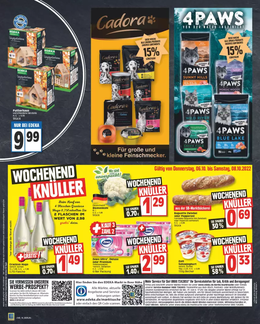 Aktueller Prospekt Edeka - Angebote der Woche - von 03.10 bis 08.10.2022 - strona 16 - produkty: angebot, angebote, deka, dell, eis, elle, leine, LG, Liege, Mode, papier, reis, rel, telefon, Ti, uhr, ZTE