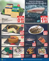 Gazetka promocyjna Edeka - Angebote der Woche - Gazetka - ważna od 08.10 do 08.10.2022 - strona 4 - produkty: aubergine, auer, Bau, Bauer, braten, dip, einkaufstipp, eis, elle, emmi, filet, fisch, forelle, frischkäse, gin, Graved Lachs, grill, gurke, gurken, hering, ideal zum braten, Käse, küche, Küchen, lachs, mac, matjes, milram, Räucherlachs, reis, rel, ring, sac, salat, schnitten, schnittkäse, schnittlauch, schweizer schnittkäse, Ti, tomate, tomaten, top-preis, Zander, ZTE, zwiebel, zwiebeln