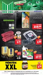 Gazetka promocyjna Marktkauf - Prospekt - Gazetka - ważna od 03.08 do 03.08.2024 - strona 1 - produkty: dallmayr, dallmayr prodomo, flasche, frontkamera, kaffee, kamera, prodomo, rind, rinder, Rinderroulade, rinderrouladen, rouladen, Ti, vollwaschmittel, waschmittel