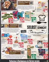 Gazetka promocyjna Edeka - Angebote der Woche - Gazetka - ważna od 24.04 do 24.04.2021 - strona 7 - produkty: Alaska-Seelachs, Alaska-Seelachsfilet, beutel, bier, Biere, bio, bulgur, butter, couscous, creme, deka, dip, eis, filet, filets, fisch, fischstäbchen, fleisch, früchte, Gläser, gurke, gurken, hafer, haferflocken, haselnuss, Heu, heumilch, joghur, joghurt, Kinder, lachs, lachsfilet, lachsfilets, LG, mac, meeresfrüchte, mehl, milch, natur, naturjoghurt, nuggets, nuss, nuss-nougat-creme, ohne palmöl, Paniermehl, reifen, reis, rel, rezept, rezepte, salat, schnitten, schoko, schokolade, seelachsfilet, Ti, tiefpreis, tisch, Zartbitterschokolade, ZTE