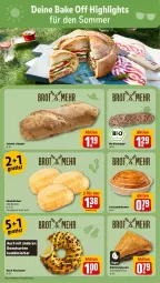 Gazetka promocyjna Rewe - Prospekte - Gazetka - ważna od 27.07 do 27.07.2024 - strona 8 - produkty: bier, bio, blätterteig, Blätterteigtasche, brötchen, ciabatta, creme, Croissant, Donut, donuts, eis, kakao, Käse, reis, Tasche, Ti, zwiebel