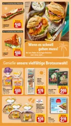 Gazetka promocyjna Rewe - Prospekte - Gazetka - ważna od 27.07 do 27.07.2024 - strona 9 - produkty: baguette, bio, brot, brötchen, frischkäse, Käse, korn, Laugeneck, Laugenstange, rewe bio, Rosinen-Stute, schnitten, schnittlauch, Ti