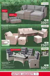 Gazetka promocyjna Selgros - Reduziert - Gazetka - ważna od 12.07 do 12.07.2023 - strona 3 - produkty: angebot, angebote, arlo, Bank, eis, Garten, gartenmöbel, greemotion, hocker, HP, kissen, latte, möbel, monte, pfeffer, reis, rückenlehne, sessel, tender, Ti, tisch, tischplatte, Zelt