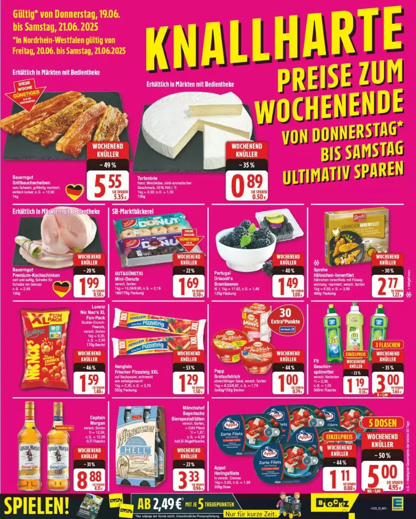 Aktueller Prospekt Edeka - Prospekte - von 16.06 bis 21.06.2025 - strona 15