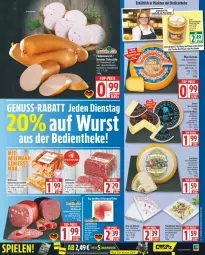 Gazetka promocyjna Edeka - Prospekte - Gazetka - ważna od 21.06 do 21.06.2025 - strona 5 - produkty: brie, brustfilet, eis, filet, fisch, fische, fleisch, fleischwurst, frischkäse, gouda, hähnchenbrust, hähnchenbrustfilet, honig, Honig-Senf, Käse, kräuter, kräutern, mac, nuss, sauce, schnittkäse, senf, Spiele, tafelspitz, tee, Ti, wiltmann, wurst