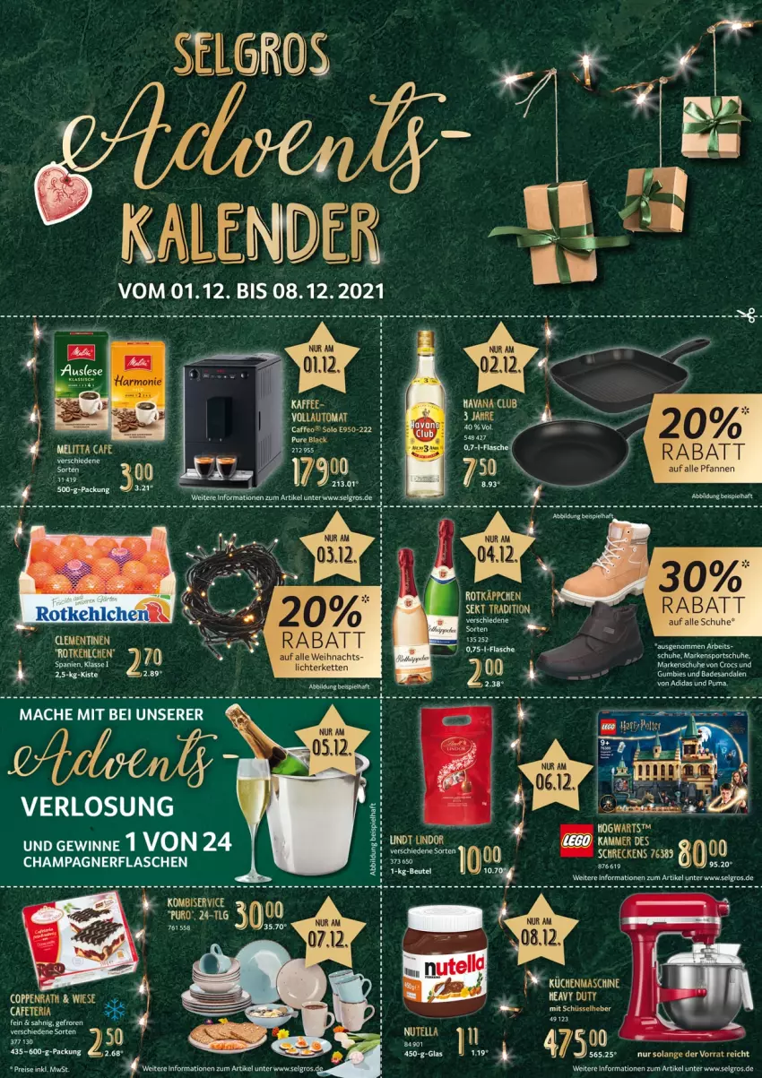 Aktueller Prospekt Selgros - Vorschau:
            Adventskalender - von 01.12 bis 24.12.2021 - strona 3