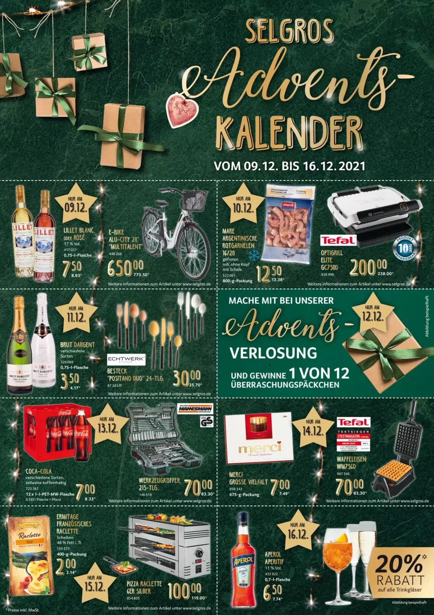 Aktueller Prospekt Selgros - Vorschau:
            Adventskalender - von 01.12 bis 24.12.2021 - strona 5