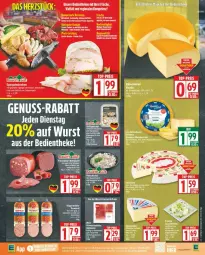 Gazetka promocyjna Edeka - Prospekte - Gazetka - ważna od 03.05 do 03.05.2025 - strona 7 - produkty: auer, Bau, Bauer, eis, HP, leine, LG, mac, Mett, mettwurst, Mode, nuss, reis, schinken, schnitten, tee, teewurst, Ti, top-preis, wein, wurst