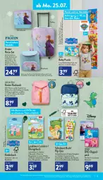 Gazetka promocyjna Aldi Nord - Aldi-Vorschau - Gazetka - ważna od 30.07 do 30.07.2022 - strona 13 - produkty: beutel, buch, dell, disney, dvd, eis, elle, gin, Hasbro, Kinder, Kinderbuch, latte, Messlatte, Mode, Paw Patrol, Peppa Pig, Puzzle, reis, Ria, ring, rucksack, sac, schultergurt, Ti, Tiere, trolley, ZTE