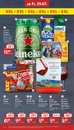 Gazetka promocyjna Aldi Nord - Aldi-Vorschau - Gazetka - ważna od 30.07 do 30.07.2022 - strona 32 - produkty: bag-in-box, beutel, chips, crunchips, eis, eistee, elle, erdnuss, erdnüsse, frucht, fruchtsaft, gin, heineken, Hohes C, langnese, lorenz, nuss, pfanne, Pfanner, rotwein, saft, sauvignon, sauvignon blanc, stieleis, tee, teller, Ti, wein, ZTE