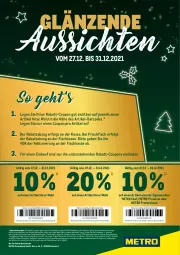 Gazetka promocyjna Metro - Rabatt Coupons - Gazetka - ważna od 31.12 do 31.12.2021 - strona 1 - produkty: Apple, coupon, coupons, eis, elle, , Faktu, fisch, frischfisch, gutschein, LG, lieferservice, Metro, miele, rabatt-coupon, reis, Ti