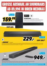 Gazetka promocyjna Medimax - MEDIMAX Prospekt KW06 2022 - Gazetka - ważna od 10.02 do 10.02.2022 - strona 3 - produkty: alexa, amazon alexa, Bose, Draht, eis, elle, ente, erde, fernbedienung, HDMI, kraft, lautsprecher, LG, mastercard, Mode, Ria, rum, Samsung, Soda, soundbar, Spiele, Subwoofer, Ti, usb, wandhalterung