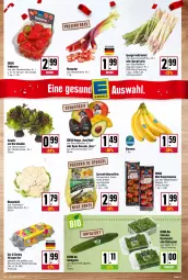 Gazetka promocyjna Kupsch - Angebote der Woche - Gazetka - ważna od 16.04 do 16.04.2022 - strona 3 - produkty: avocado, ball, banane, bananen, beere, beeren, bio, blattspinat, blume, blumen, blumenkohl, cola, deka, edeka bio, eier, eis, erdbeere, erdbeeren, feldsalat, Frühkartoffeln, gurke, kartoffel, kartoffeln, LG, mango, rhabarber, rispentomaten, rucola, salat, Salatgurke, Schal, Schale, spargel, spargel grün, speisefrühkartoffeln, spinat, Ti, tomate, tomaten