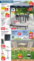 Gazetka promocyjna Thomas Philipps - Gazetka - ważna od 01.06 do 01.06.2024 - strona 9 - produkty: aluminiumgestell, Bau, eis, elle, Garten, gartentisch, gefu, klappstuhl, klapptisch, korb, kunstrasen, latte, Liege, möbel, Mode, pavillon, rasen, reis, rückenlehne, sonnenliege, sonnenschutz, stapelstuhl, stuhl, Stühl, Ti, tisch, vorteilspreis, wasser