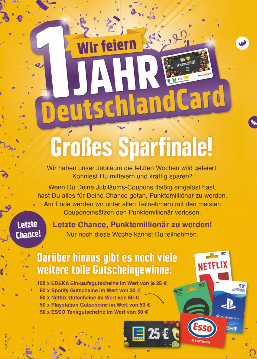 Aktueller Prospekt E Center - Angebote der Woche - von 29.08 bis 03.09.2022 - strona 2 - produkty: coupon, coupons, deka, eier, eis, erde, gutschein, gutscheine, Jubiläums, lays, lion, netflix, PlayStation, Ti, Wild, ZTE