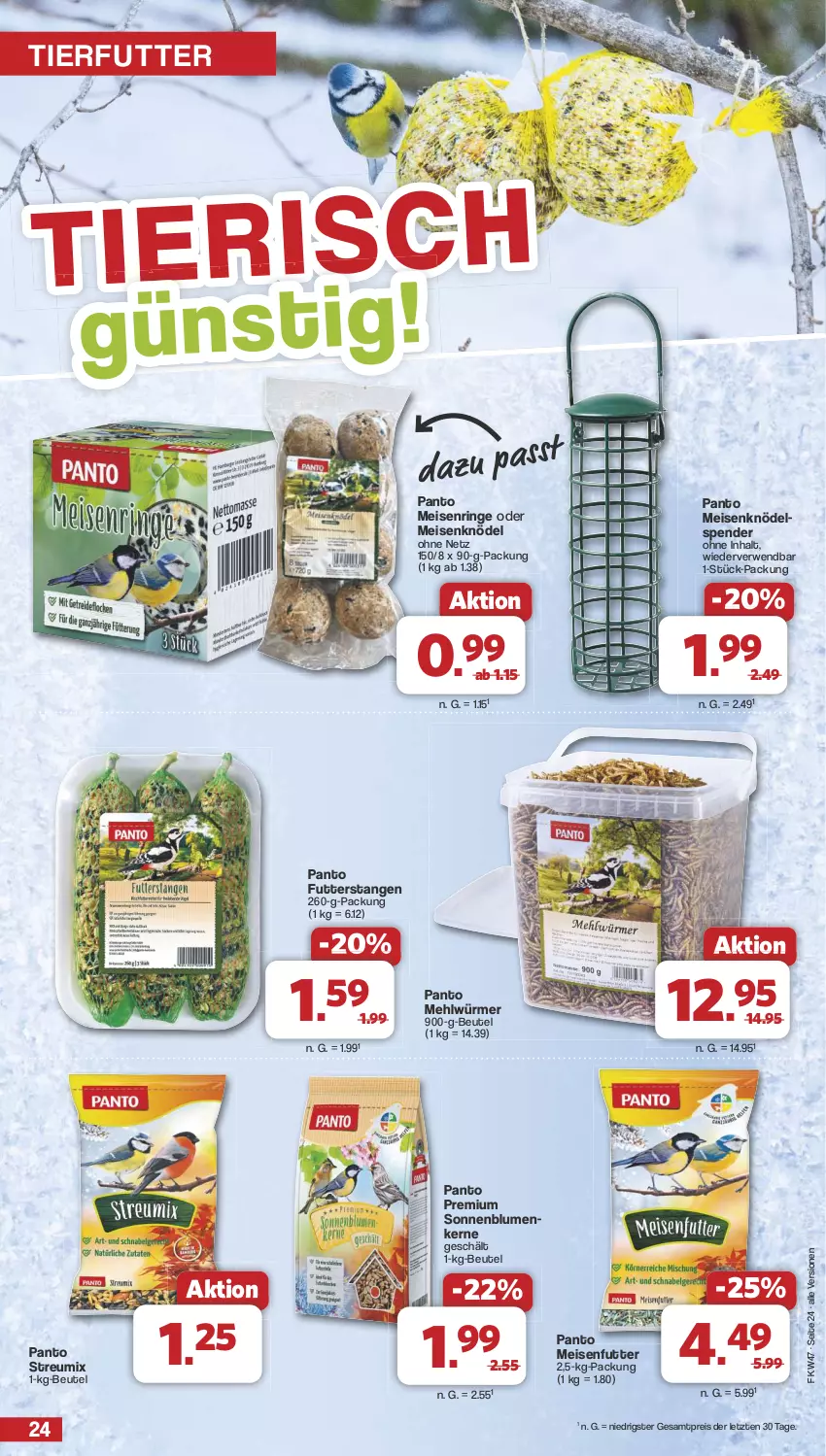 Aktueller Prospekt Famila - Prospekte - von 18.11 bis 23.11.2024 - strona 24 - produkty: beutel, blume, blumen, eis, Knödel, mehl, Meisenknödel, reis, ring, rwe, senf, sonnenblume, sonnenblumen, Ti, ZTE