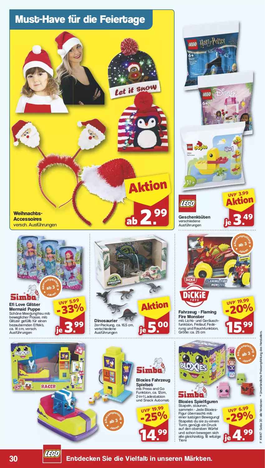 Aktueller Prospekt Famila - Prospekte - von 18.11 bis 23.11.2024 - strona 30 - produkty: ACC, accessoires, auto, decke, eier, eis, elle, Jungfrau, Lusti, monster, Puppe, Rauch, reis, sac, snack, teller, Ti, Tiere, Tüte, würfel