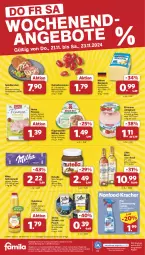 Gazetka promocyjna Famila - Prospekte - Gazetka - ważna od 23.11 do 23.11.2024 - strona 32 - produkty: almighur, almighurt, auer, braten, creme, datteltomaten, deutscher schnittkäse, drucker, ehrmann, ehrmann almighurt, eis, Engel, ente, finesse, flasche, herta, herta finesse, Käse, kerze, kracher, lillet, Mett, milka, milka schokolade, milram, Nougatcreme, nuss, nutella, papier, Rauch, regal, reis, rügenwalder, rügenwalder mühle, rwe, säfte, Schal, Schale, schnittkäse, schoko, schokolade, schwein, schweine, schweinenacken, sheba, Ti, tomate, tomaten, valensina, vom schweinenacken, wein, weine, ZTE