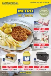 Gazetka promocyjna Metro - GastroJournal - Gazetka - ważna od 30.04 do 30.04.2024 - strona 1 - produkty: ACC, Behälter, hollandaise, LG, lukull, Metro, nuss, orange, orangen, Rauch, saft, Saftorangen, sauce, sauce hollandaise, spargel, Ti