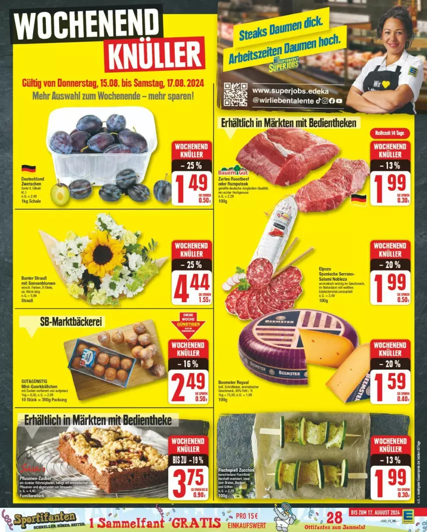 Aktueller Prospekt Edeka - Prospekte - von 12.08 bis 17.08.2024 - strona 15 - produkty: ente, LG, Ti