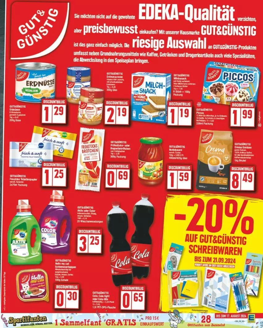 Aktueller Prospekt Edeka - Prospekte - von 12.08 bis 17.08.2024 - strona 9