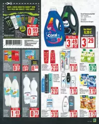 Gazetka promocyjna Edeka - Prospekte - Gazetka - ważna od 17.08 do 17.08.2024 - strona 13 - produkty: Bad, beutel, bio, Coral, deka, dove, duschbad, edeka bio, elvital, feinwaschmittel, flasche, frucht, hama, henkel, kraft, listerine, monster, Monster Energy, mundspülung, oxo, quetschbeutel, rexona, Ria, schwarzkop, shampoo, snack, snacks, spülung, Taft, Ti, total care, vita, vitakraft, waschmittel