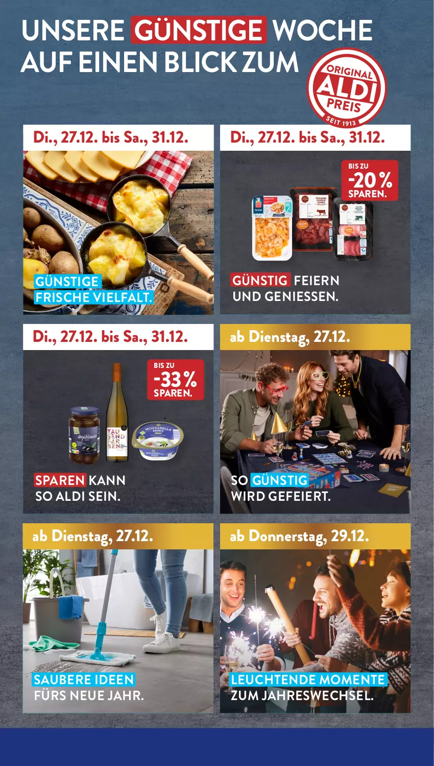 Aktueller Prospekt AldiSud - NÄCHSTE WOCHE - von 27.12 bis 31.12.2022 - strona 2 - produkty: aldi, eier, ente, Leuchte, leuchten, Ti