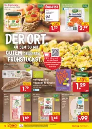 Gazetka promocyjna Netto Marken-Discount - Filial-Angebote - Gazetka - ważna od 24.09 do 24.09.2022 - strona 12 - produkty: aufstrich, bacon, baguette, basilikum, bestpreis, bio, Bio-Salami, brot, brotaufstrich, creme, eier, eis, korn, lachs, lyoner, magazin, ndk, paprika, Räucherlachs, reis, salami, schinken, Ti, tomate, tomate-basilikum, versandkostenfrei, Yo