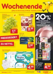 Gazetka promocyjna Netto Marken-Discount - Filial-Angebote - Gazetka - ważna od 24.09 do 24.09.2022 - strona 29 - produkty: angebot, bestpreis, brustfilet, eis, filet, fleisch, Frische Hähnchen, gin, hähnchenbrust, hähnchenbrustfilet, Hähnchenfleisch, Meßmer, nuss, papier, regal, reis, reiss, Schal, Schale, tee, Ti, toilettenpapier, trauben, walnuss, walnusskerne, ZTE