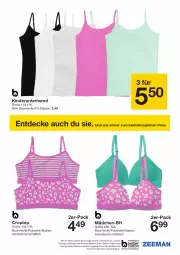 Gazetka promocyjna Zeeman - Prospekte - Gazetka - ważna od 14.06 do 14.06.2024 - strona 14 - produkty: Bau, baumwolle, bett, Croptop, decke, eis, hemd, Kinder, LG, reis, Ti, Unterhemd, wolle