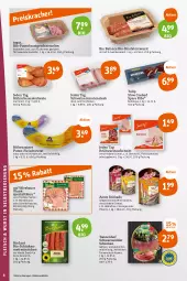 Gazetka promocyjna Tegut - Angebote der Woche - Gazetka - ważna od 24.06 do 24.06.2023 - strona 10 - produkty: aoste stickado, auer, aufschnitt, Bau, Bauer, bier, bio, braten, bratwurst, Brühwurst, eis, fleisch, fleischwurst, geschnetzeltes, jagdwurst, knacker, knoblauch, Mett, Mini-Salami, mit knoblauch, natur, pute, putenbrust, Rauch, rind, Rotwurst, saft, salami, schinken, schwarzwälder schinken, schwein, schweine, snack, spare ribs, Spezi, steak, stickado, Ti, tulip, wein, weine, wiesbauer, Winzerwurst, wurst, würstchen, Zelt