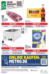 Gazetka promocyjna Metro - GastroJournal - Gazetka - ważna od 04.09 do 04.09.2024 - strona 32 - produkty: abholpreise, angebot, angebote, auer, Behälter, braten, coca-cola, cola, eis, Falsches Filet, filet, flasche, getränk, getränke, ilag, küche, Küchen, küchentücher, Metro, Palette, Rauch, reis, rind, rinder, rinderbraten, rwe, Ti, tücher, zewa