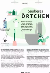 Gazetka promocyjna Dm Drogerie - Prospekte - Gazetka - ważna od 30.06 do 30.06.2023 - strona 101 - produkty: Alverde, binden, Brille, bürste, bürsten, eis, elle, erde, Pinsel, Profissimo, Rauch, reiniger, reiniger gel, Reinigung, ring, rwe, sim, Soda, spülung, Ti, tisch, tuc, wasser, wc frisch, WC-Bürste, wc-reiniger, weck