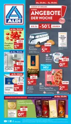 Gazetka promocyjna Aldi Nord - Aldi-Aktuell - Gazetka - ważna od 30.04 do 30.04.2022 - strona 1 - produkty: aldi, angebot, angebote, aus der tiefkühlung, Becher, biscotto, butter, butterkeks, cin, cola, dallmayr, eis, gin, handtücher, keks, kekse, milch, milchreis, moser, Moser Roth, mozzarella, Müller, nuss, pizza, prodomo, reis, rel, resa, Schal, Schale, Spezi, Ti, tomate, tomaten, tücher, ZTE