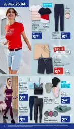 Gazetka promocyjna Aldi Nord - Aldi-Aktuell - Gazetka - ważna od 30.04 do 30.04.2022 - strona 14 - produkty: active touch, aldi, Bau, baumwolle, bermuda, bermudas, dell, eis, elle, gin, Hylo, Mode, pantolette, pantoletten, reis, Ria, shirt, sneaker, socken, Sport, Stier, T-Shirt, Ti, up2fashion, walkx, wolle, ZTE